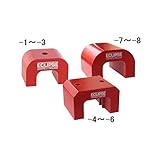 エスコ 40x58x35mm強力マグネット 穴付 EA781EA-4