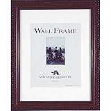 North American Essex, Wood Picture Frame with a 1-3/8 Wide Molding, for an 8 x 10 Photograph, Color: Pecan,