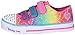 Skechers Kids Shuffles-Rainbow Madness Light-Up Sneaker (Little Kid),Multi,12 M US