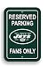 NFL New York Jets Plastic Parking Sign