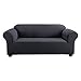 Sure Fit Simple Stretch Subway 1-Piece - Sofa Slipcover  - Storm Blue (SF44254)