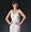 Ivory Beaded Ruffle Evening Dress - Bridal, Wedding, Party, Formal Gown by Sean Collection (1918)