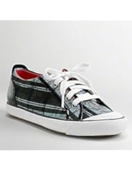 Coach Barrett Poppy Black Multi Shoes Sneakers Size 8.5