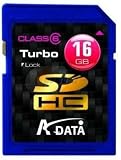 A-DATA 16GB Turbo SDHC Class 6 Memory Card