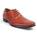 Ferro Aldo Brown Herringbone Snipe Toe Men's Dress Shoes Lace up Oxfords 19277b