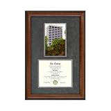Cal State Fullerton Titans Suede Mat Diploma Frame with Lithograph