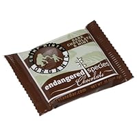 Endangered Species Chimp Mints, Organic Dark Chocolate and Mint, 0.35-Ounce Packages (Pack of 64)