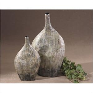 Uttermost 2 Piece Tatia Vase Set 19239 by 