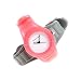 Funny Time Kinder-Armbanduhr pink-grau mit Wechselband Analog  FT5005-70