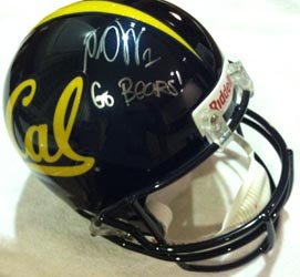 Signed DeSean Jackson CAL BEARS Helmet GO BEARS PSA COA Jackson was the STUD Wide Receiver for the Cal Bears in 2006 and 2007. 2x All Pac-10 and All-American. Current Philadelphia Eagle and 2x Pro Bowl selection. PSA/DNA certificate of authenticity and hologram. Hologram # Q10726 and COA match and are verified on PSA's website. PSA/DNA is the world's leading authenticator of autographs. Autographe