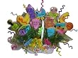 Large Baby Bouquet 12 Cookies