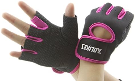 Professional Half Finger Gloves For Sports Fitness Gym Women And Man 5 Color 3 Size