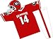 Georgia Bulldogs Youth NCAA Team Helmet and Uniform Set