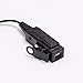 Arrowmax ASK4038-M1 2-Wire Clear Coil Surveillance Headphone for Motorola CP200 MOTOTRBO CP200D RDM2020 RDM2070D BPR40