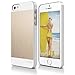 iPhone SE case, elago® [Outift Matrix][White/Champagne Gold] - [Premium Hybrid Construction][Diamond-Cut Aluminum][Spark Design Award] - for iPhone SE/5/5S