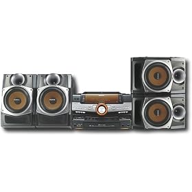 Sony LBTZUX9 Mini Hi-Fi Shelf System 1000W RMS Total Power (Silver)