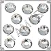 CRYSTAL CLEAR 144 HOTFIX SWAROVSKI Rhinestones 20ss