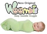 The Woombie Swaddle Blanket, Keylime, 20-25 Pounds