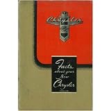 1946 1947 1948 CHRYSLER MODEL C-38 Owners Manual User Guide by Chrysler