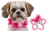 Aloha Lei Flower Scrunchies for Dog Cat Pet