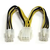 StarTech.com PCIEXSPLIT6 6-Inch PCI Express Power Splitter Cable