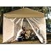 QuikShade Screen Panel Kit for Shade Tech 100 and Aluminum STA100 Instant Canopy