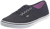 Vans Authentic Lo Pro, Baskets mode mixte adulte - Noir ((Mcrodt)Bk/Vlt), 37 EU (55)
