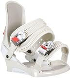 Morrow Wildflower Snowboard Bindings Off White
