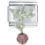Buddhist Bracelet Feburary Baby Angel Italian Charms