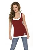Ohio State Buckeyes Women's 2-Layered Racer Back Tank Top - by Alyssa Milano