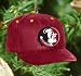 Florida State Seminoles Baseball Cap Ornament