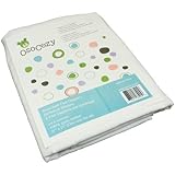 OsoCozy 6 Pack Birdseye Flat Bleached Diapers