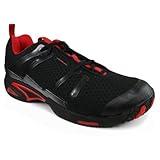 IMAGE OF Tour Spin 11 Tennis Shoe Mens BLACK/RED 10.5