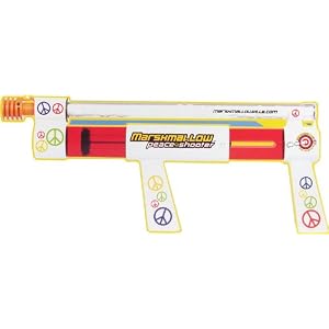 Marshmallow Peace Keeper Shooter Pump Rifle Toy Gun with 1 Pack of Marshmallow Ammo by Marshmallow Fun