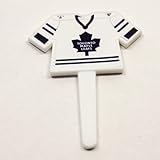 IMAGE OF Toronto Maple Leafs NHL Cupcake Toppers (12 Pack)