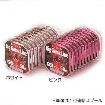 キャップス(Caps) ダイニーマビッグゲームライン 45lb ホワイト 50×2=100m 061103