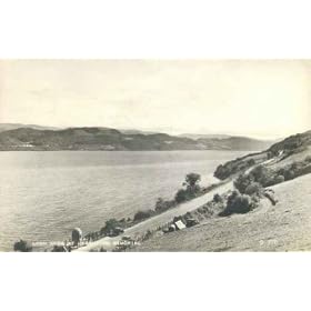 A4 10x8 Gloss Glossy Art Photo PrintInvernessshire Loch Ness John Cobb Memorial 1950s vintage old photo.jpg