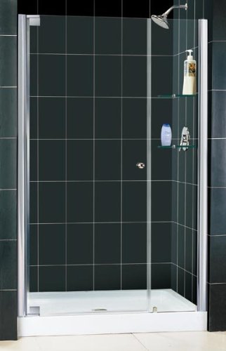 DreamLine SHDR-4140728-01 Elegance 40 3/4 - 42 3/4 Shower Door, Chrome