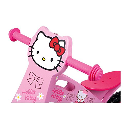 Imagen 1 de Small Foot Company 4739 - Bicicleta (madera y plástico, sillín en 3 posiciones, 82 x 39 x 56 cm), diseño de Hello Kitty