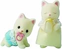 Sylvanian Families Silk Cat Twin Babies