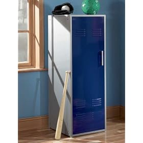 <b>Powell 517-126 Teen Trends Navy Blue Storage Locker</b>