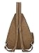 Mens Boys Vintage Canvas Shoulder Military Messenger Bag Sling School Bags Chest Military Leather Patchwork Messenger Bag- Great Christmas Birthday Gift for Families and Friends