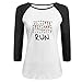 Lady's Stranger Things Christmas Lights Run Floral Fine Jersey Raglan tee