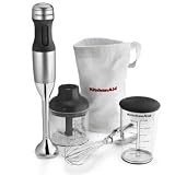 KitchenAid 3-Speed Immersion Blender, Contour Silver KHB2351CU
