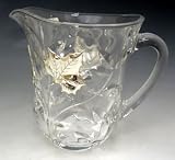 Legacy Italian Elegant Crystal & Sterling Silver Antique Accent Pitcher, A jewel for your Decor!