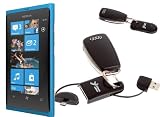 from UltimateAddons USB Sync and Charge Data Keyring Cable for Nokia Lumia 800