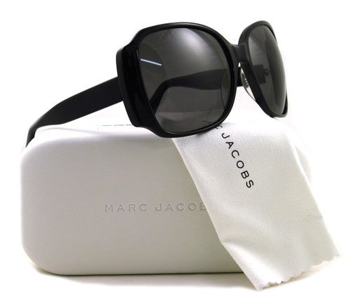 AUTHENTIC MARC JACOBS SUNGLASSES MJ 121 U BLACK 807BN MJ121