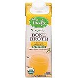 Pacific Foods Organic Bone Broth, Original Chicken, 8 Ounce (Pack of 12)