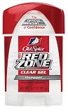 Old Spice Deodorant Red Zone Clear Gel, 3-Ounce Boxes (Pack of 6)