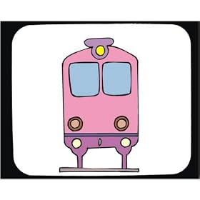 Decorated Mouse Pad with Sweden, vehicle, travel, transport, Europe, conveyance, rail, carrier, train